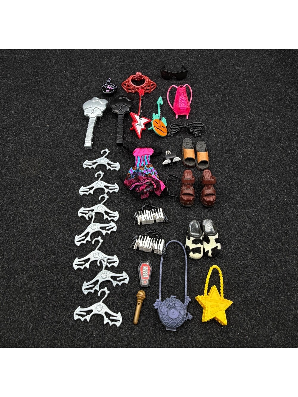 Monster High Doll Accessories Lot Outfit Shoes Accessories